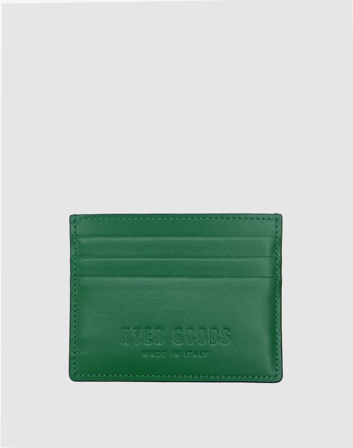 Hyer Goods_Certo Italian Card Wallet_kelly Green#color_green