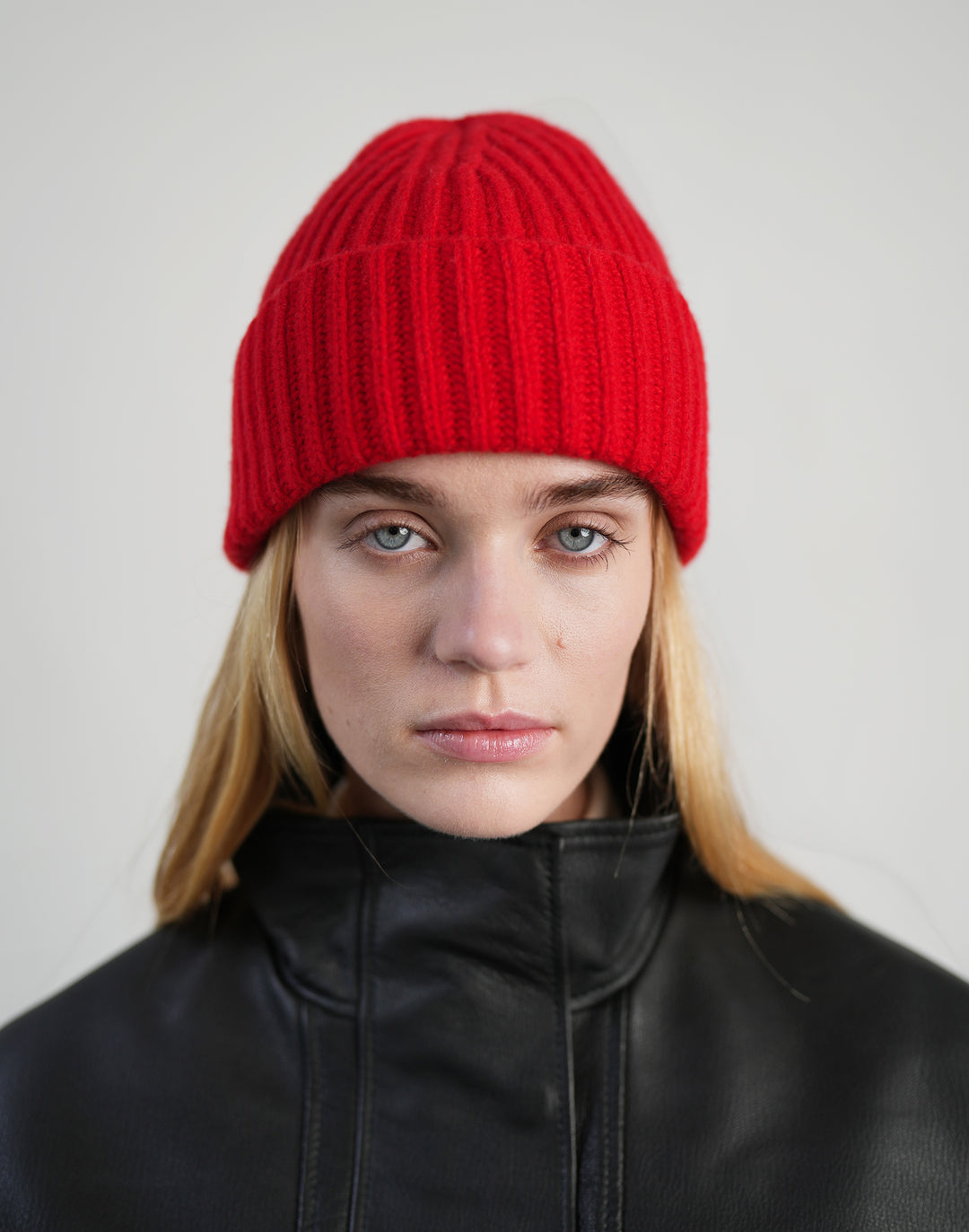Full Cardigan Wool Beanie