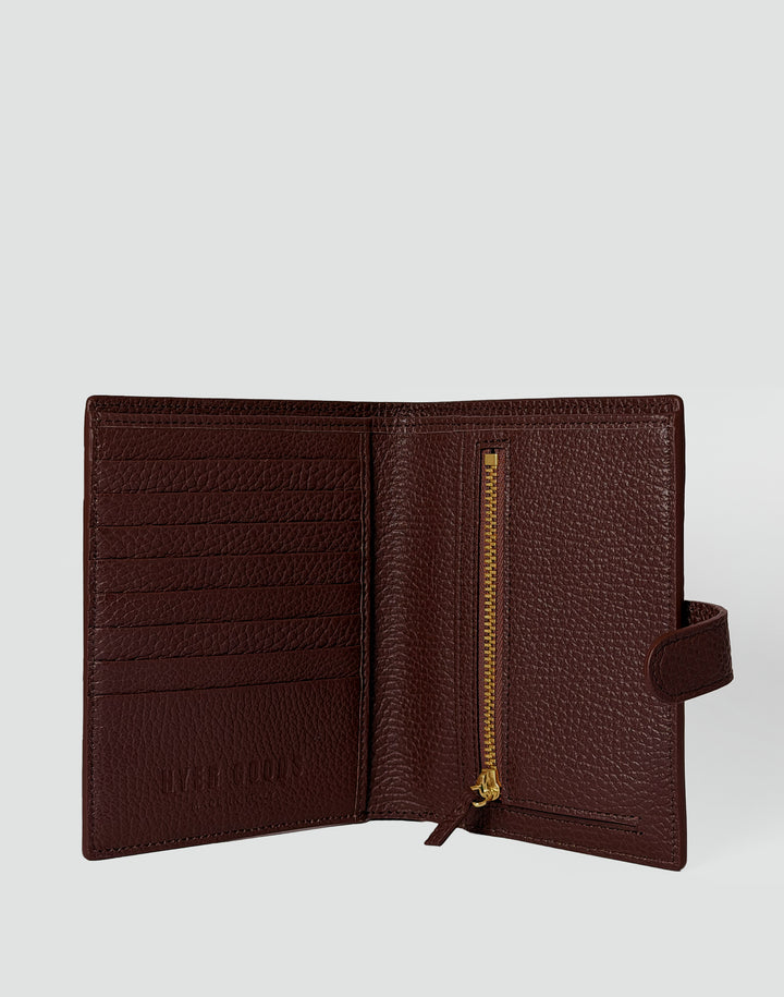 Il Viaggio Leather Passport Wallet