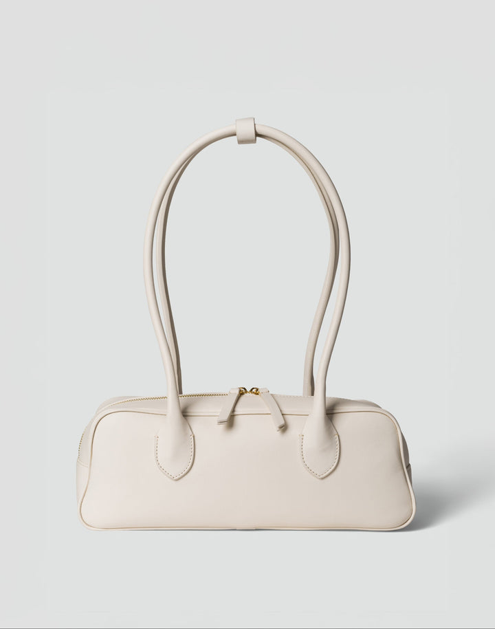 HYER GOODS La Strada East West Bag in off-white #color_off-white