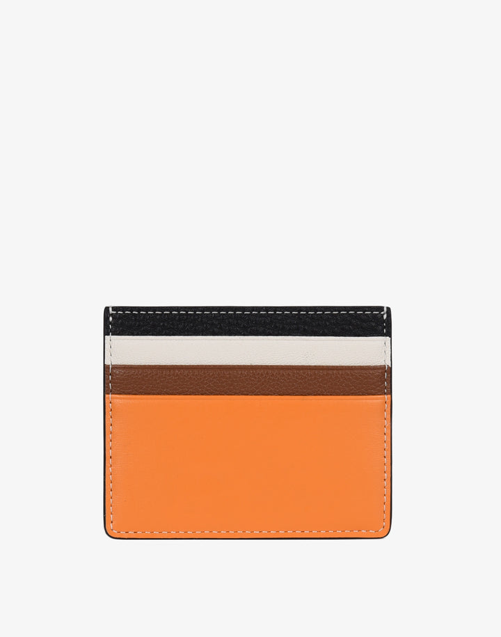 Hyer Goods_Card Wallet_Orange Colorblock#color_orange-colorblock