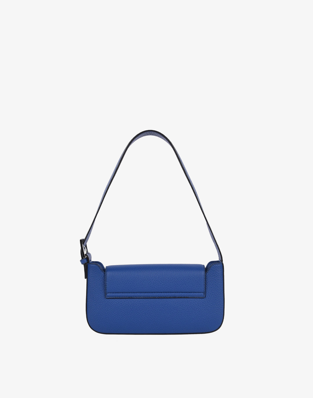 hyer goods 90s baguette shoulder bag with buckle cobalt blue#color_yves-blue