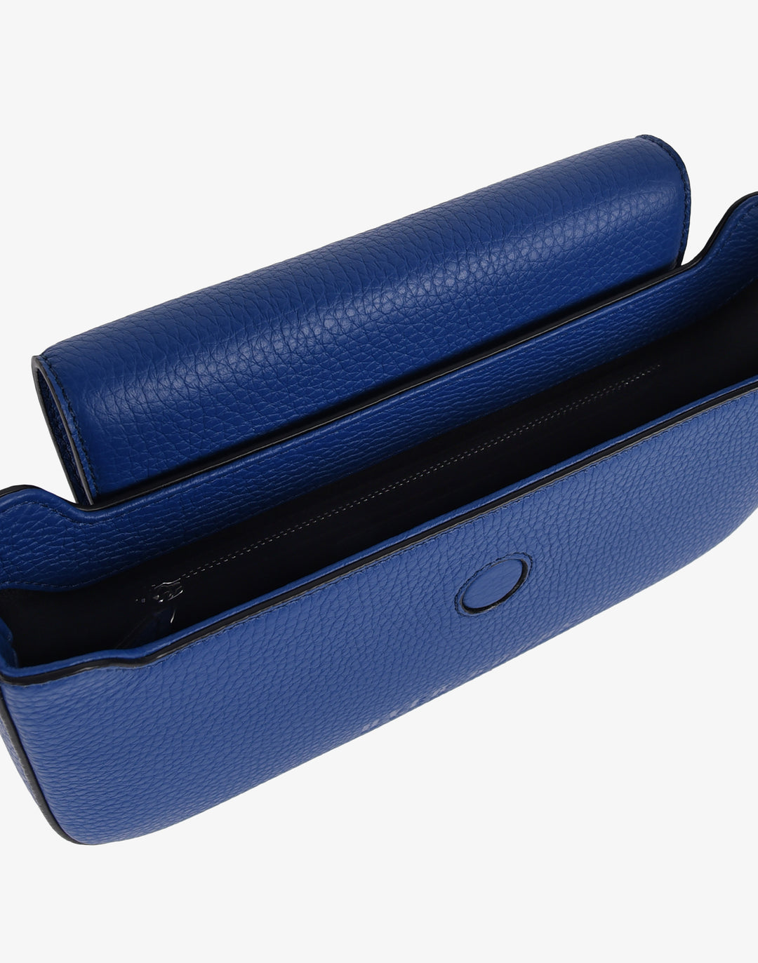 hyer goods 90s baguette shoulder bag with buckle cobalt blue#color_yves-blue